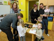 Odpolední zdravá svačinka s rodiči